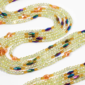 White Luxury Waist Beads